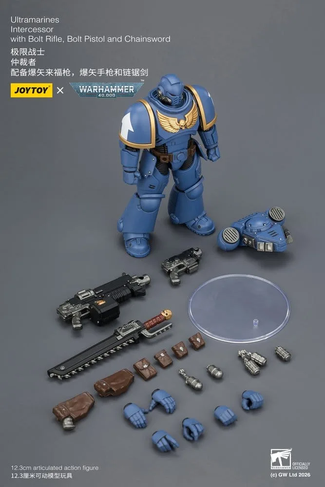 Warhammer 40,000 Action Figure – Ultramarines Intercessor 12.3 cm 8