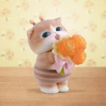 Mofusand Minifigur – Hachinyan mofamofy beflockt 11 cm 2