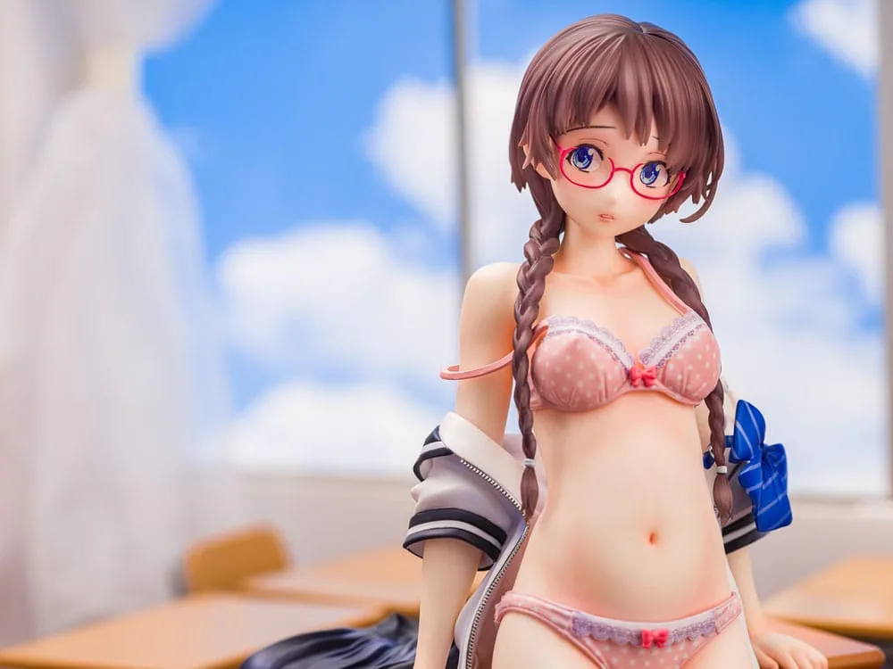 Original Character Statue – Shiritsu Daiki Gakuen Mei 24 cm 16