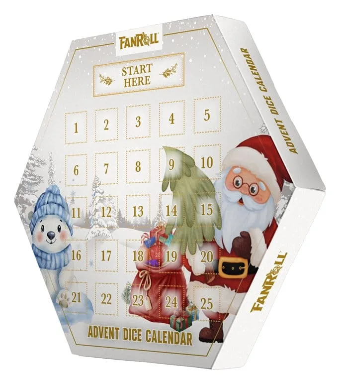 FanRoll Advent Calendar – Holiday Dice 2026