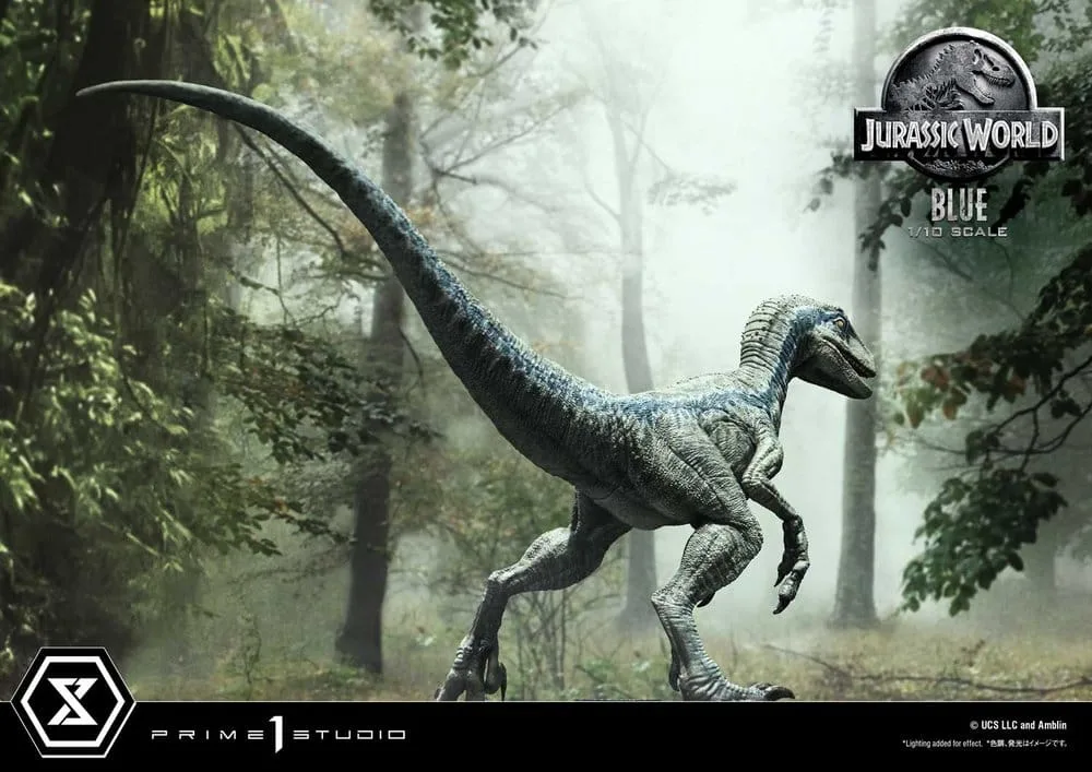 Jurassic World Statue – Blue Prime Collectible 17 cm 5