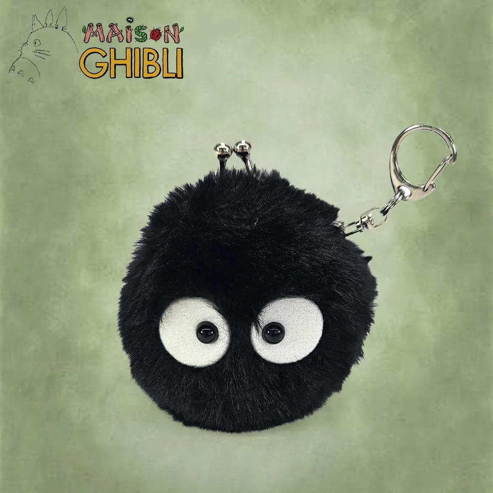 My Neighbor Totoro Coin Purse – Funwari Soot Sprite 7 x 9 x 5 cm