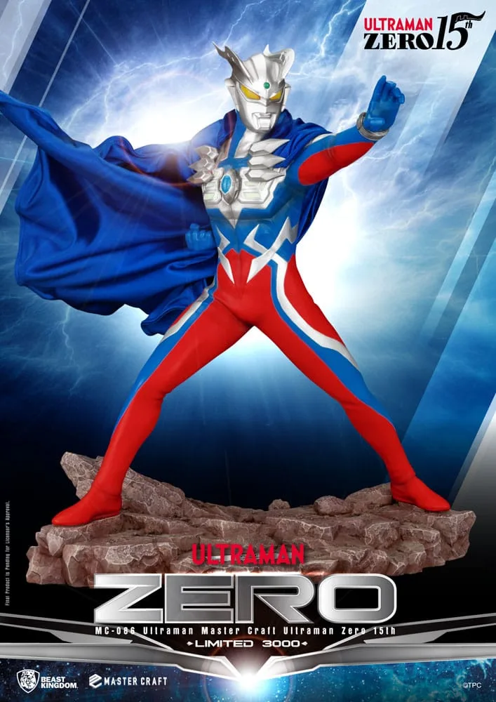 Ultraman Statue – Zero 15th Anniversary Master Craft 41 cm 2