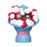Sanrio Vinyl Figure Set – My Melody and Kuromi Valentine 4 cm 1