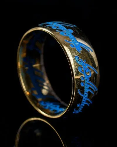 Lord of the Rings Replica – Glow in the Dark One Ring 6