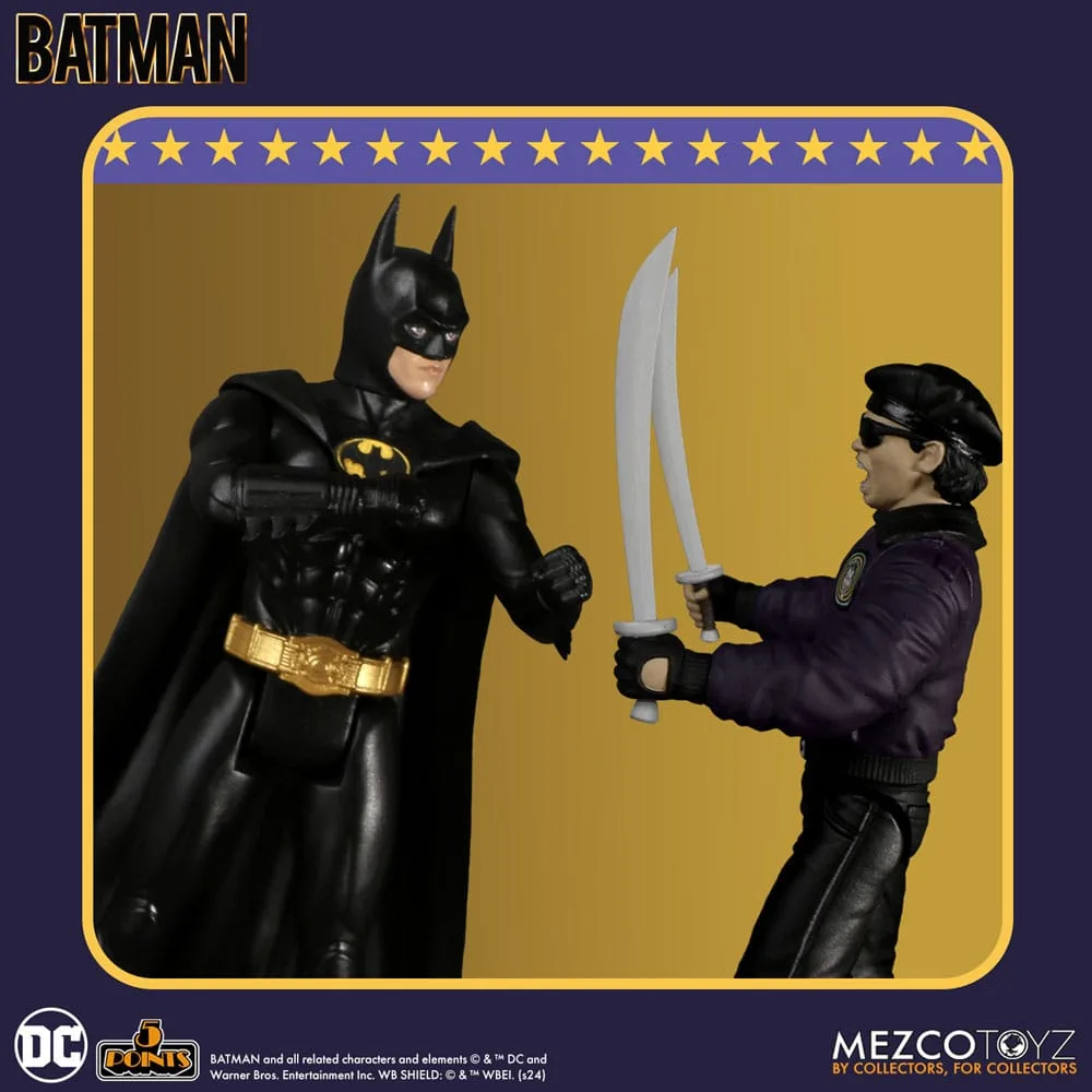 Batman 1989 Action Figure Assortment – 5 Points 24 Figures 9 cm 9