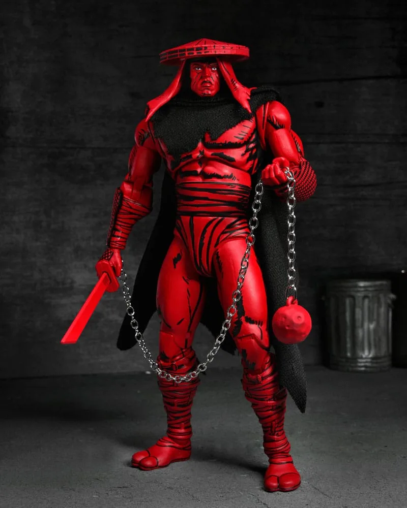 TMNT Action Figure – Red and Black Foot Assassin 18 cm 11