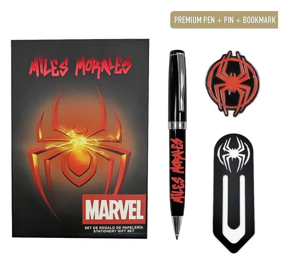 Marvel Pen Set – Spider-Man with Pin and Bookmark