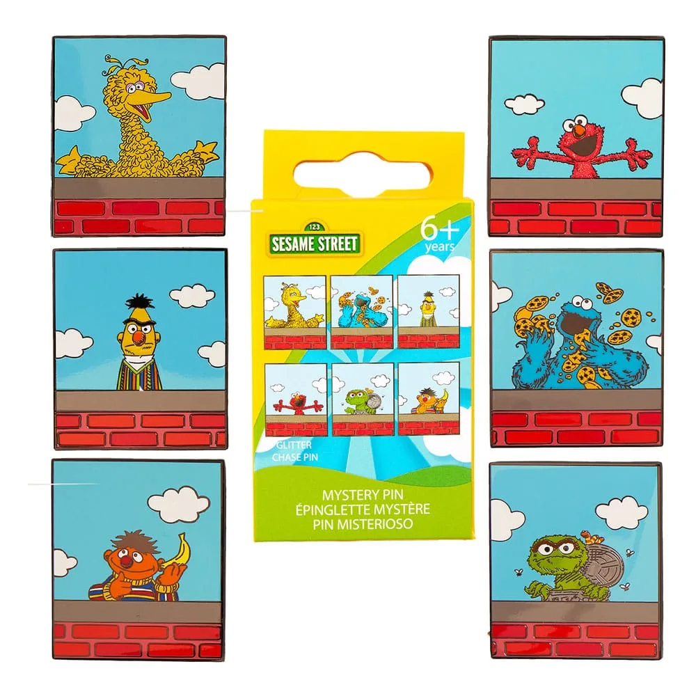Sesame Street Enamel Pins – Loungefly 12 Blind Boxes