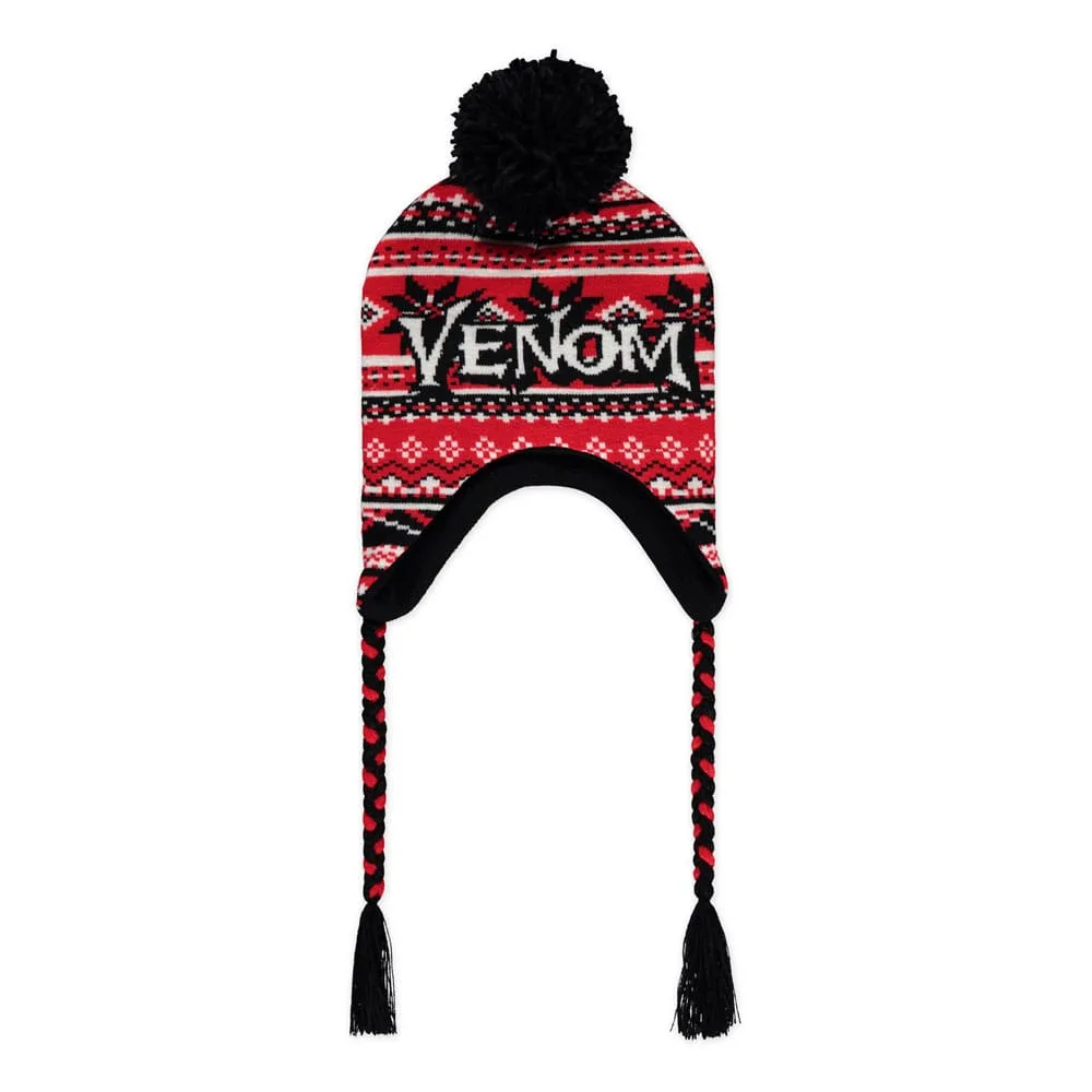 Marvel Ski Beanie – Venom Men’s Sherpa