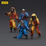 Zombie Dark Source Action Figures – Biochemical Lab Team 4-Pack 8 cm 2