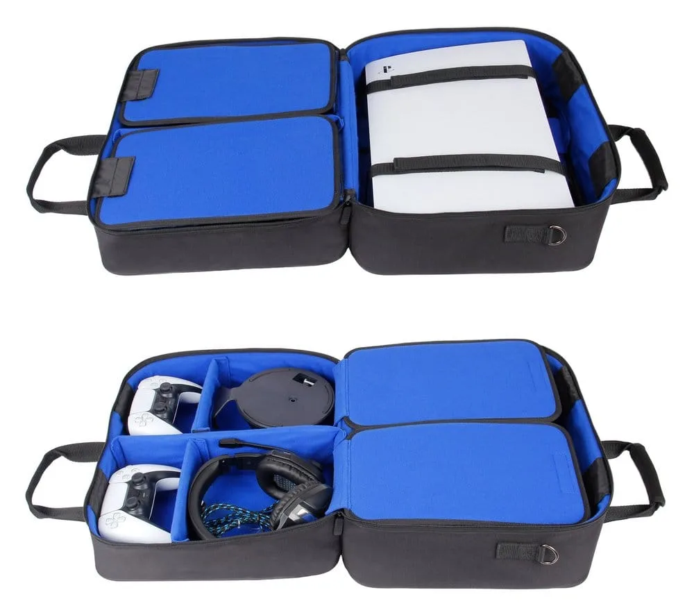 PlayStation Console Case – USA Gear S23 Blue 2