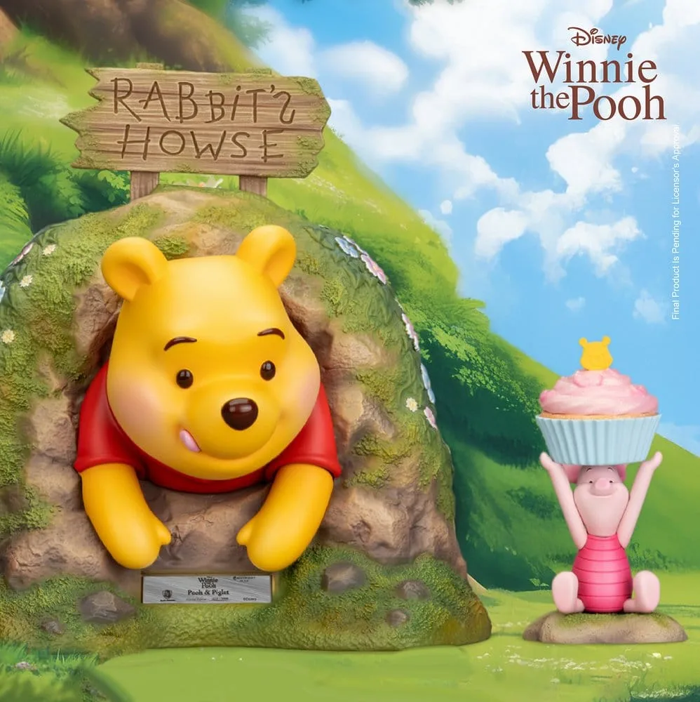 Disney Statue – Master Craft Pooh and Piglet 33 cm 2