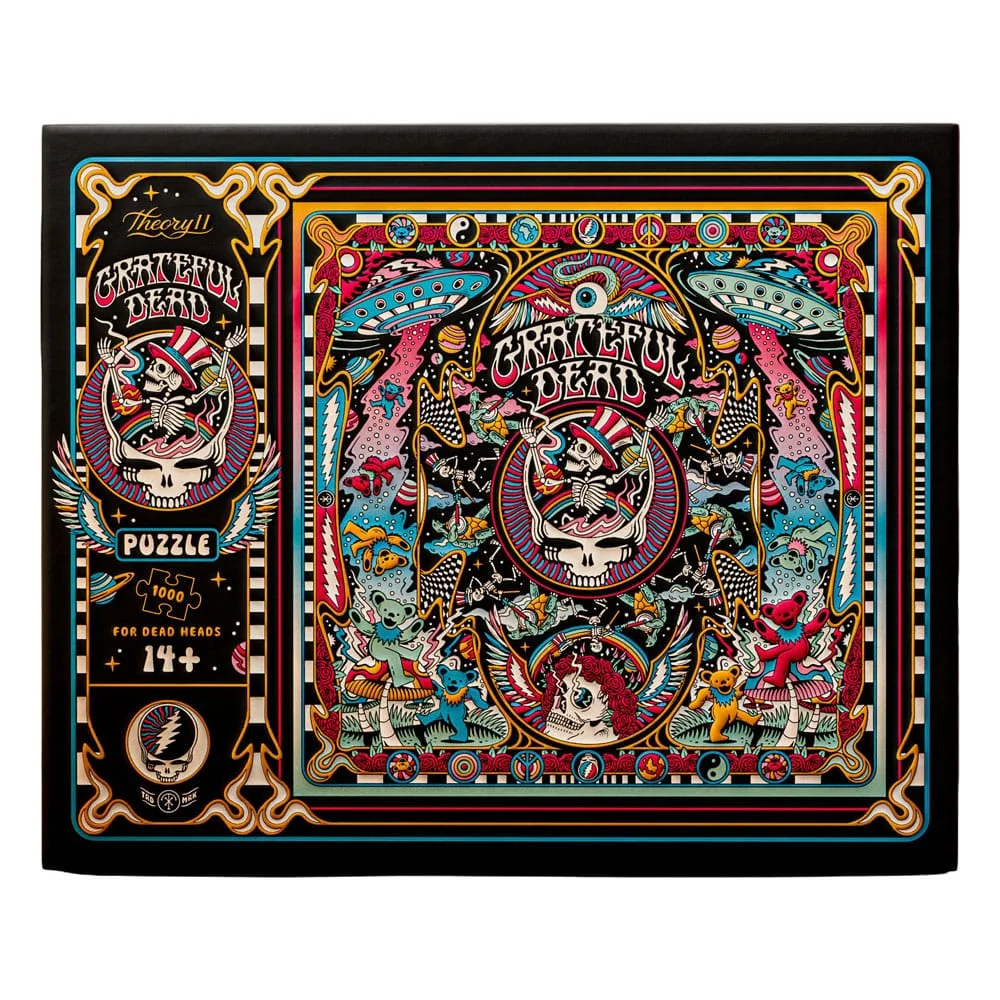 Grateful Dead Jigsaw Puzzle – Psychedelic Landscape 1000 Pieces
