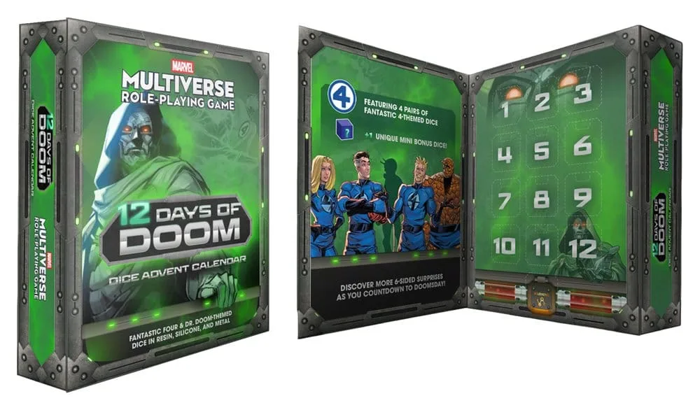 Marvel Multiverse RPG Advent Calendar – 12 Days of Doom Dice