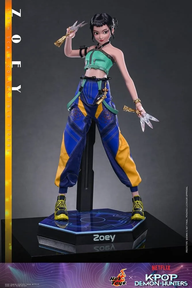 KPop Demon Hunters Action Figure – Zoey 1/6 Scale 27 cm 9