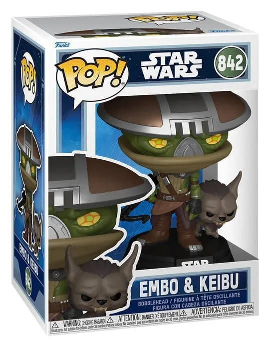 Star Wars Vinyl Figure – Embo & Keibu Pop and Buddy 9 cm 3