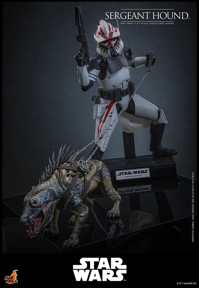 Star Wars The Clone Wars Action Figure – Sergeant Hound 30 cm 10