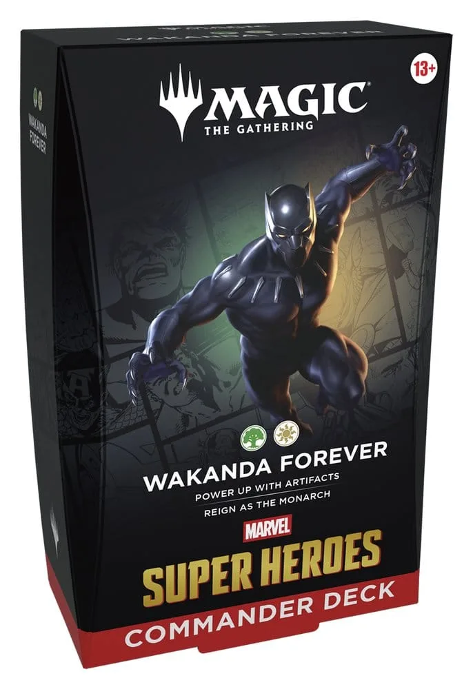 Magic the Gathering Commander Decks – Marvel Super Heroes Case of 4 5