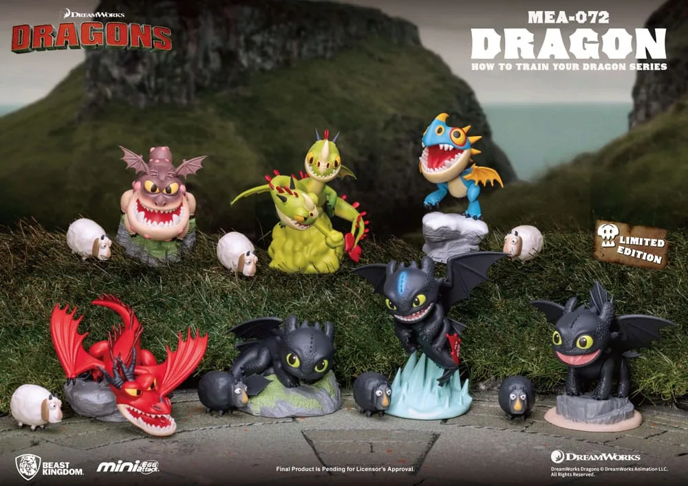 How to Train Your Dragon Blind Box Figures – Mini Egg Attack 6-Pack