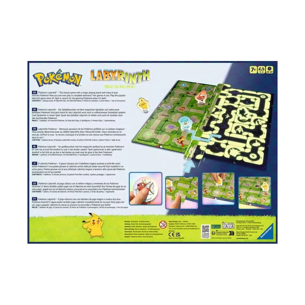 Pokémon Board Game – Labyrinth Glow in the Dark 2