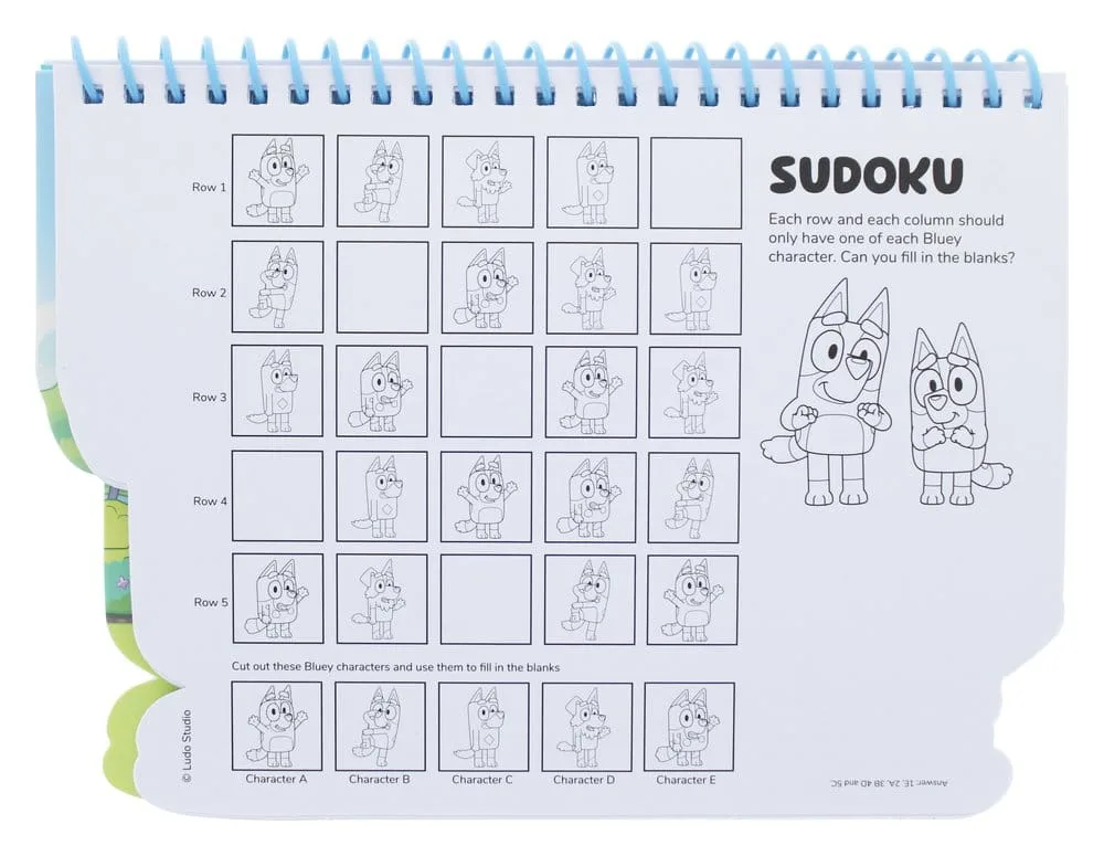 Bluey Colouring Set – Travel Book with Stickers and Crayons 5