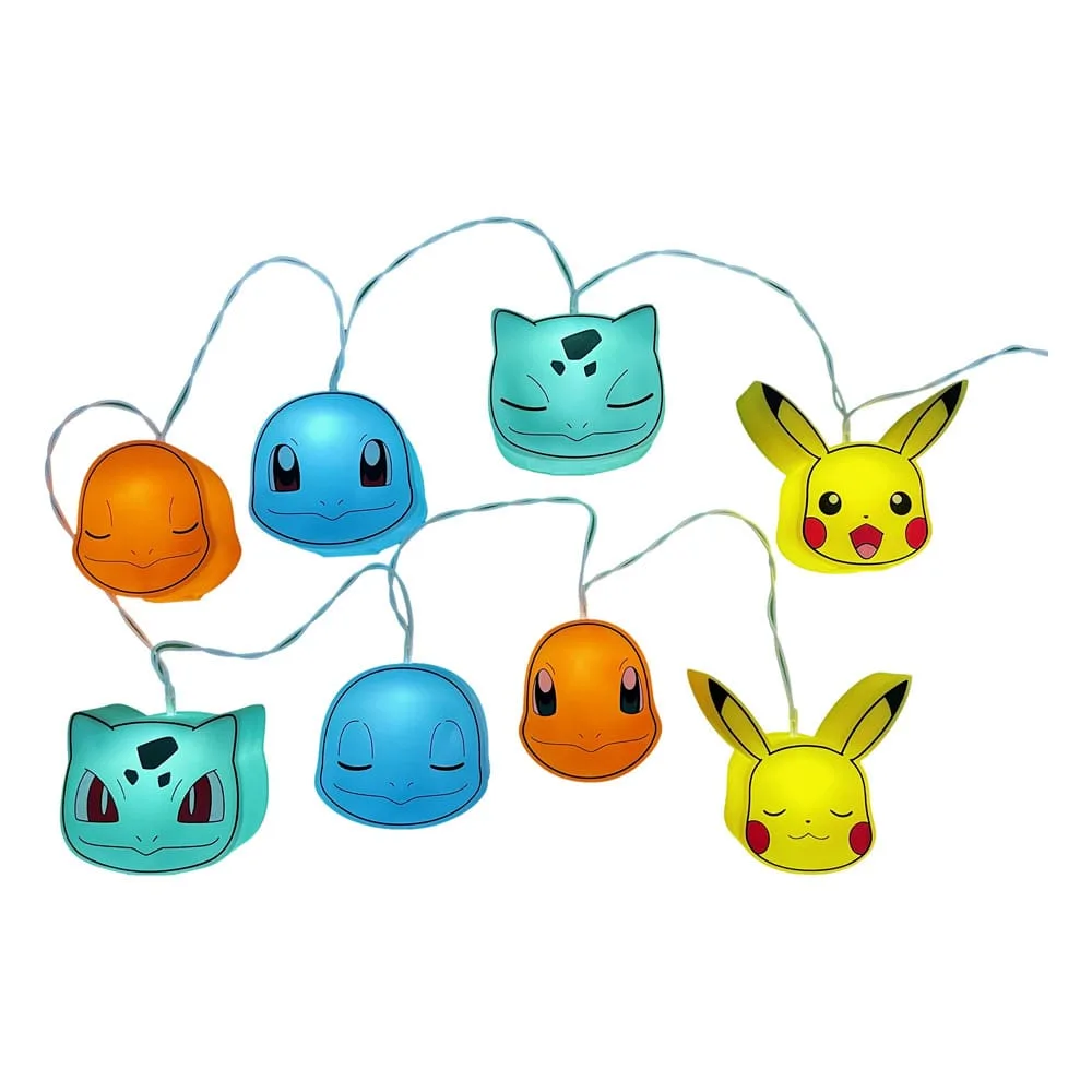 Pokémon Fairy Lights – Pikachu and Starters 160 cm