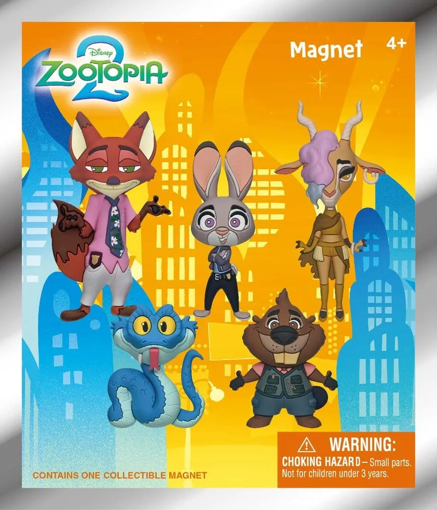 Zootopia 2 Magnets – Series 1 Blind Bag Display of 12 2