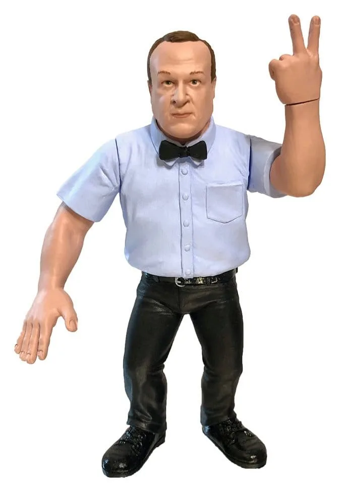 Wrestling Action Figure – Earl Hebner Heels and Faces 11 cm