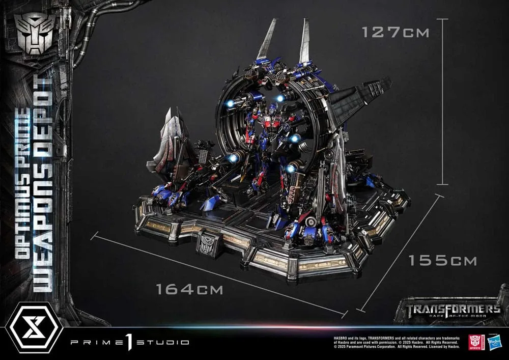 Transformers Statue – Optimus Prime Weapons Depot 9