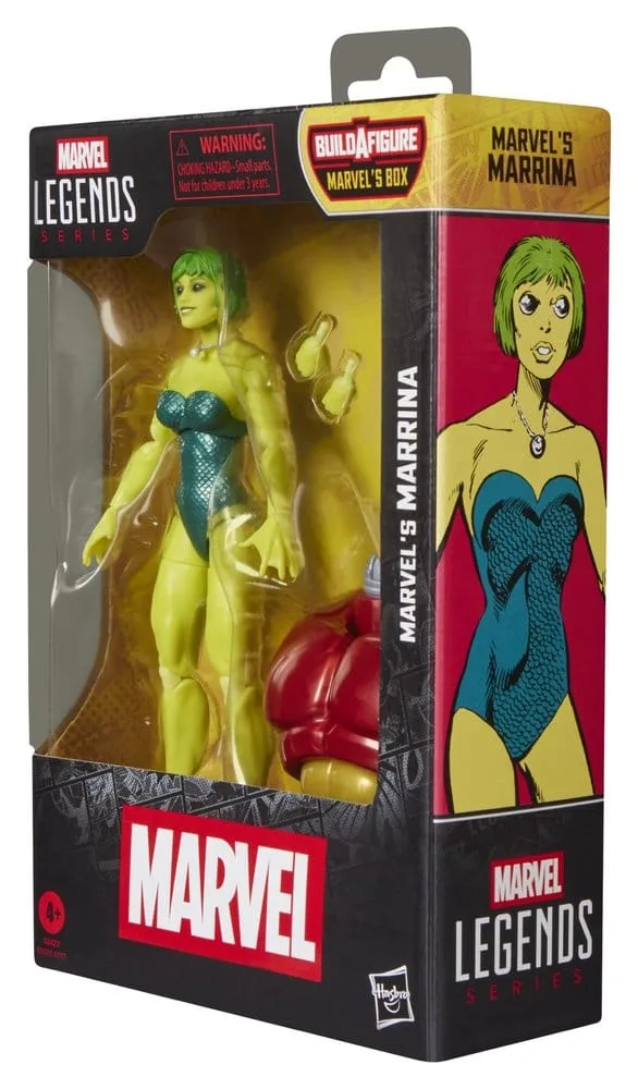 Marvel Legends Action Figure – Marrina with Box BAF Piece 15 cm 12
