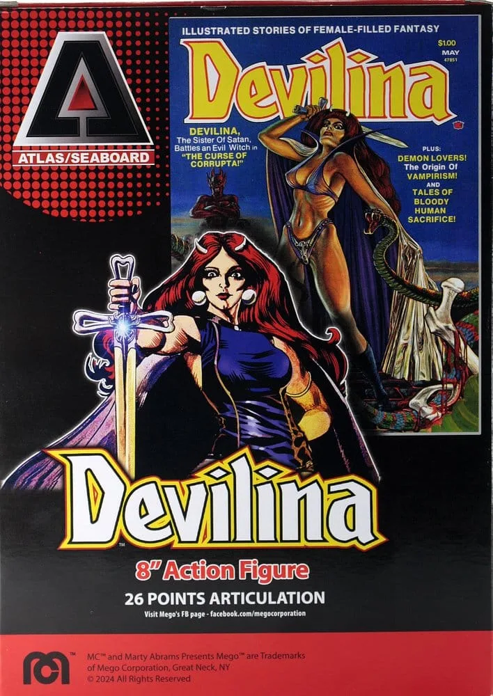 Atlas Comics Action Figure – Devilina 20 cm 3