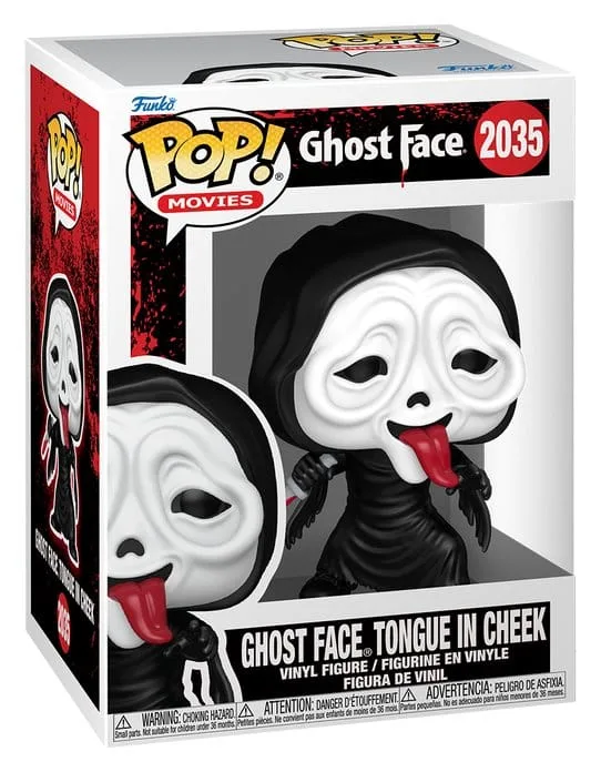 Scream Pop Vinyl Figure – Ghost Face with Tongue 9 cm 2