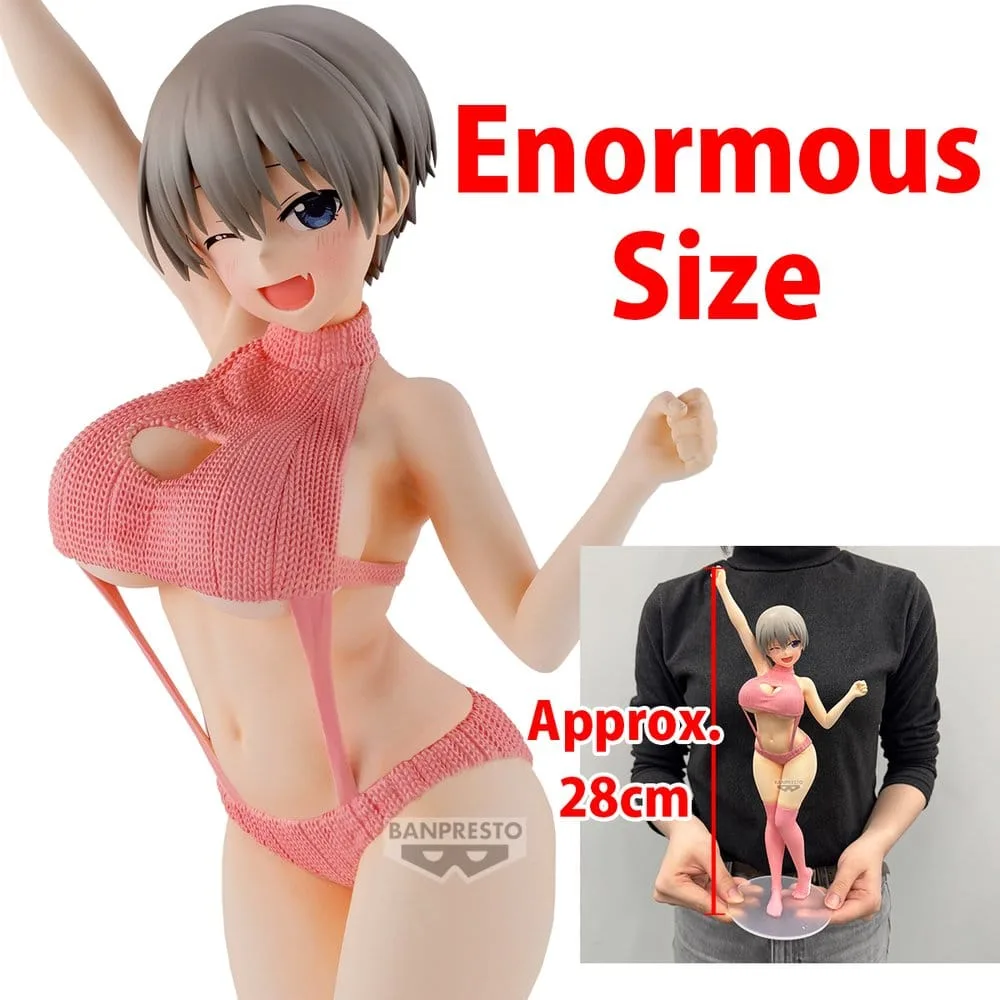 Uzaki-chan Statue – Hana Uzaki Sweater Swimsuit 28 cm 5