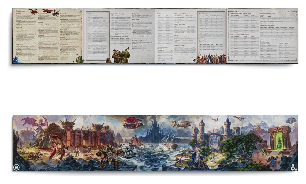 D&D World of Warcraft Spielleiterschirm – Englische Ausgabe 3