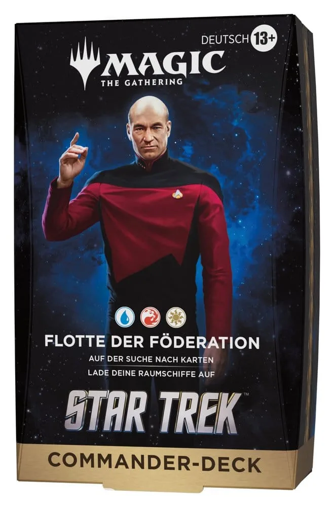 Magic the Gathering Commander Decks – Star Trek German Set of 4 2