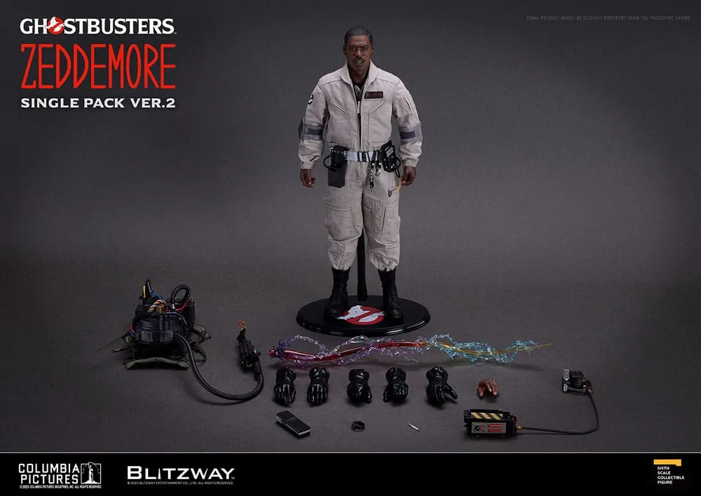 Ghostbusters actiefiguur – Winston Zeddemore Ver. 2 1/6 31 cm 5