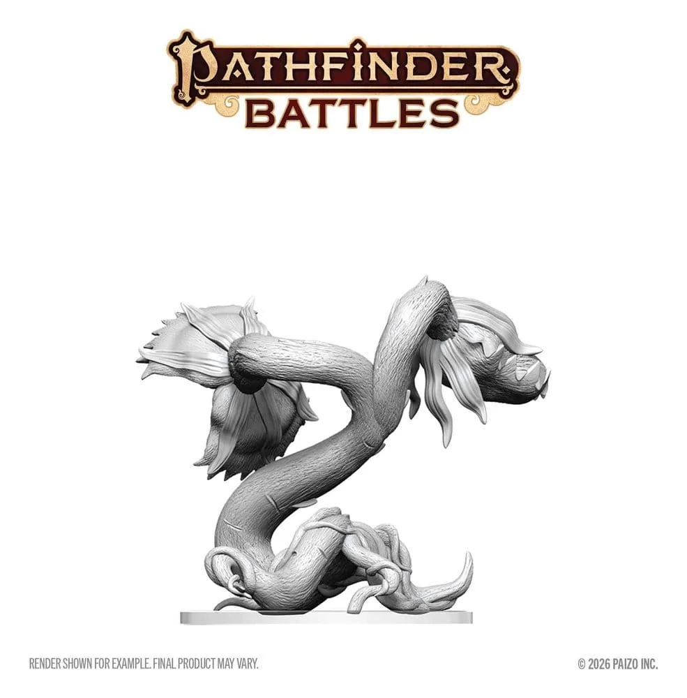 Pathfinder Battles Unpainted Miniature – Snapping Flytrap 15 cm 2
