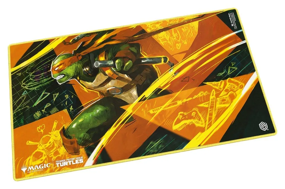 MTG TMNT Playmat – Michelangelo's Technique 61 x 35 cm