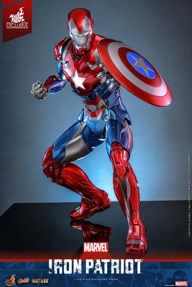 Marvel Action Figure – Iron Patriot Hot Toys Exclusive 1/6 32 cm 6