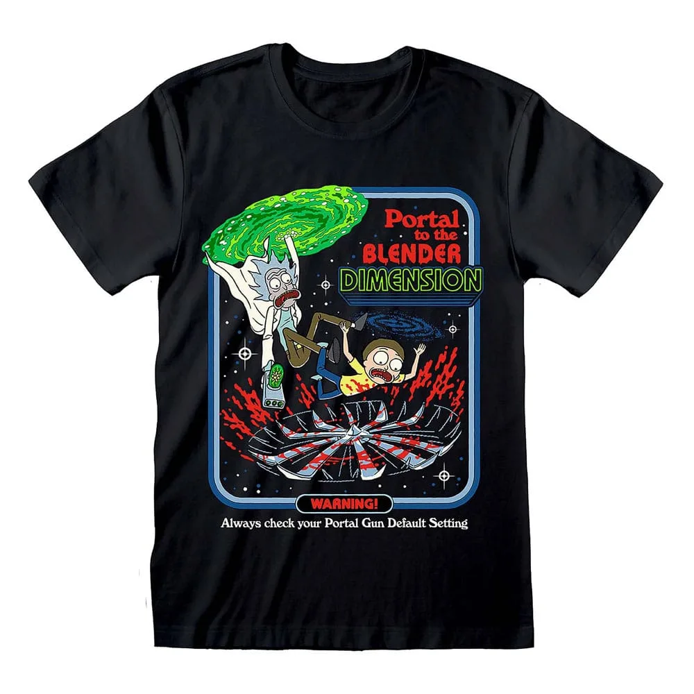 Rick and Morty T-Shirt – Steven Rhodes Portal Collab Size S
