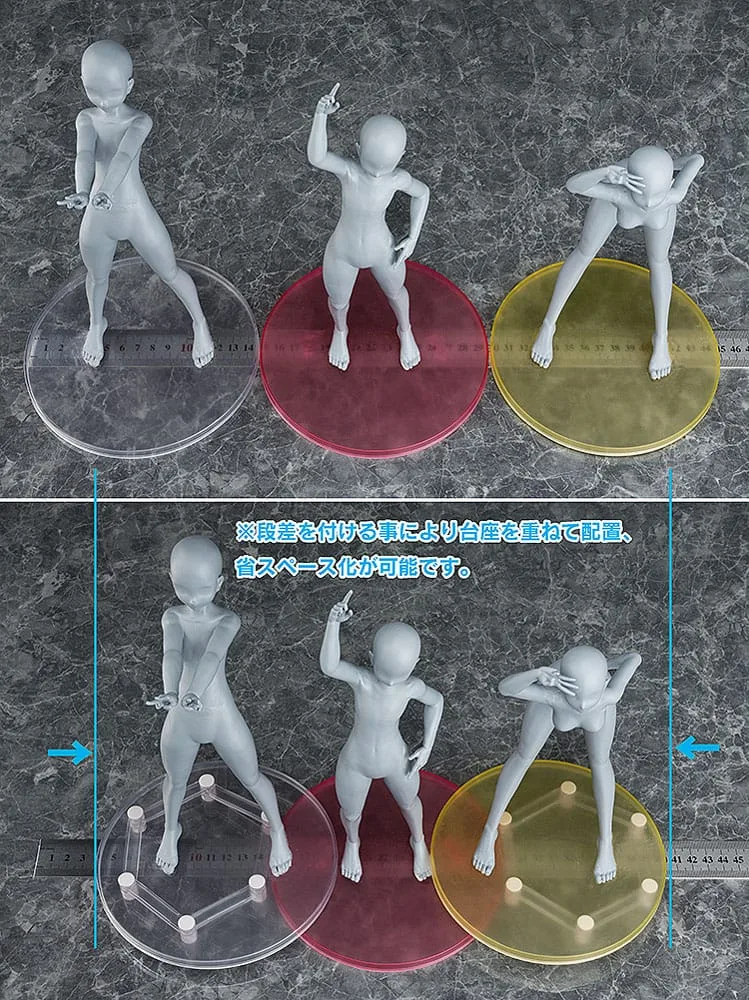 Figure Display Supports – Base Float Adjustable Arms 7