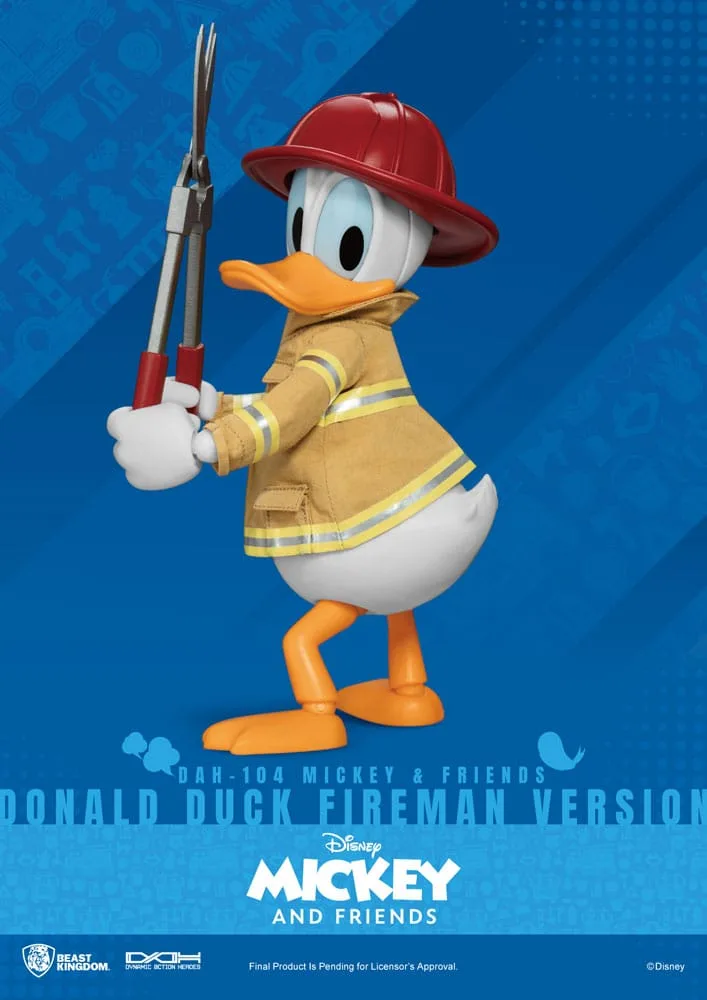 Mickey & Friends Action Figure – Fireman Donald Duck 1/9 24 cm 1
