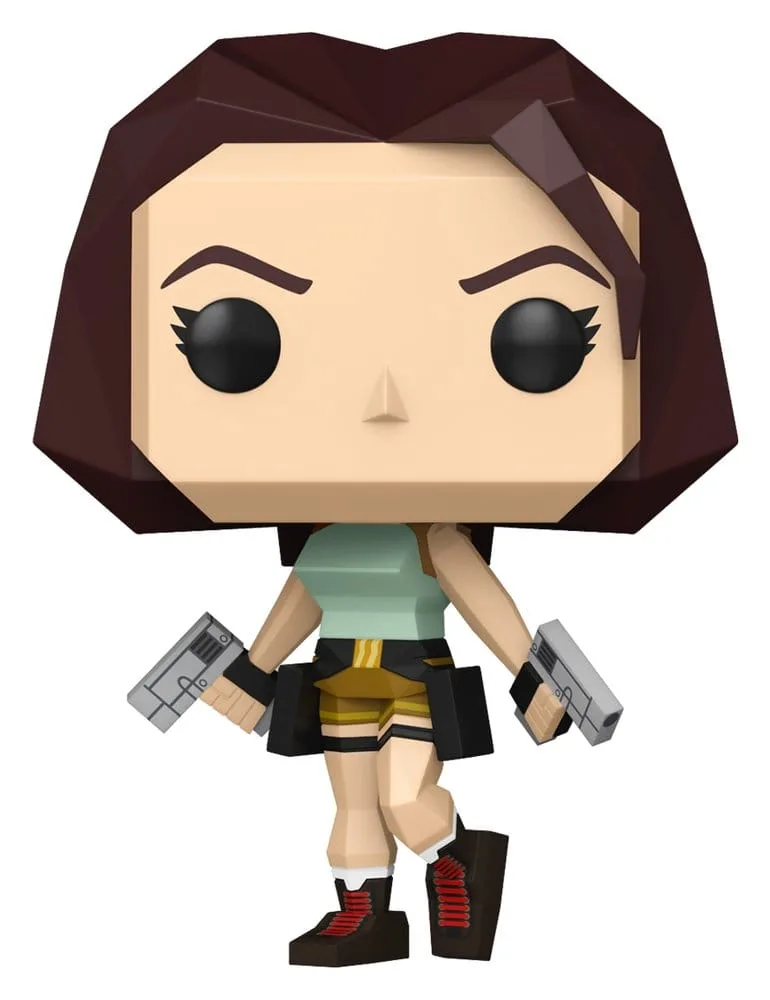 Tomb Raider Vinyl Figure – Funko Pop Lara Croft Polygon 9 cm