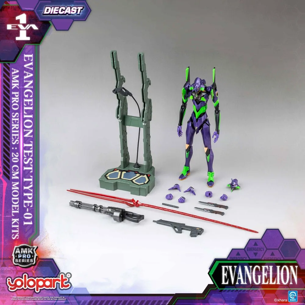 Neon Genesis Evangelion Model Kit – AMK Pro Eva-01 20 cm 6