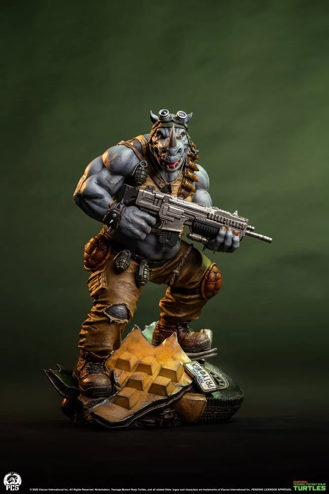 Teenage Mutant Ninja Turtles Statue – Legends Rocksteady 1/3 69 cm 20