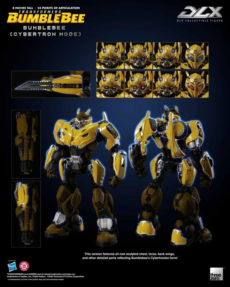 Transformers Action Figure – DLX Bumblebee Cybertron Mode 20 cm 15