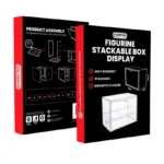 Evoretro Figure Display Box – Stackable 6.3 x 24 x 27 cm 1
