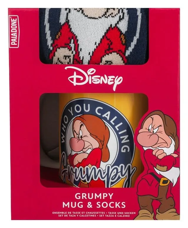 Disney Snow White Mug & Socks Set – Who You Calling Grumpy