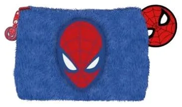 Spider-Man Plush Pencil Case – Red White and Blue 12-Piece Display
